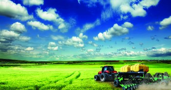 If the heatwave wasn’t enough, we’ve got a dusty harvest following hot on its heels green field and blue sky