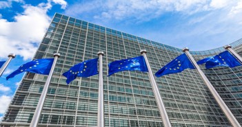 EU regulation on medicated feed moves a step closer European flags in Brussels
