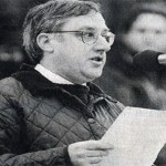 Events that shaped the National Pig Association Stewart Houston, speaking at a rally in London in 1999
