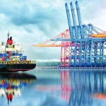 Spanish pork production outstrips export growth Docks and container ship
