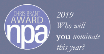 2019 Chris Brant Award open for nominations Winnings