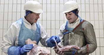 Coalville community to benefit from Tulip’s Apprenticeship Levy Fund A Tulip butchery apprentice being coached