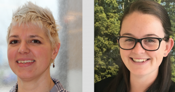 AHDB strengthens pork Knowledge Exchange team Tina Beckmann, left, Sam Bradley, right