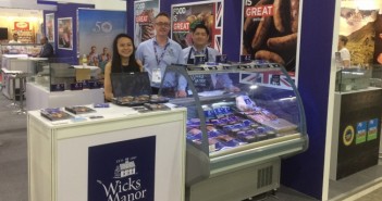 Essex pig farm doubles exports after lockdown hits foodservice sales Fergus Howie with Wicks Manor distributors for Singapore and Hong Kong