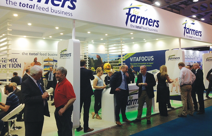 ForFarmers’ new VIDA Piglet Feed range was a focus point on the company’s Pig & Poultry Fair stand