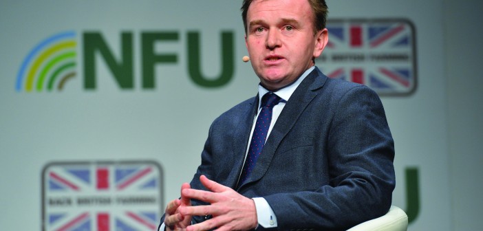 Farming Minister George Eustice. Pic courtesy of the NFU