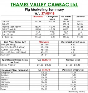 TVC - Pig Marketing Summary - May 27