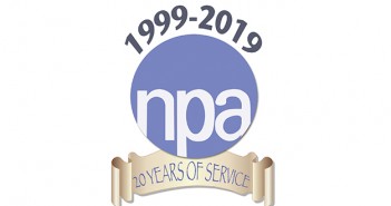 NPA 20th anniversary logo