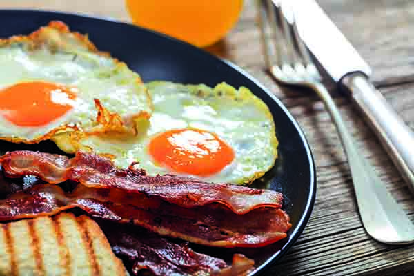 The Canadian research suggests there is no need to take bacon out of the full English breakfast