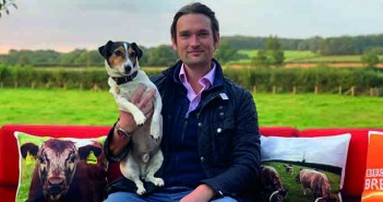 The public don’t want to be vegan – they want to be inspired Joe Stanley with Ted on the BBC Breakfast sofa at his farm