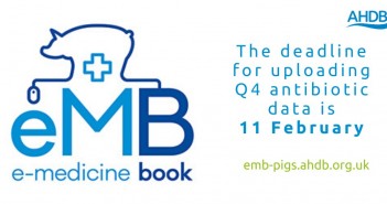Red Tractor eMB-Pigs deadline reminder eMB-Pigs reminder