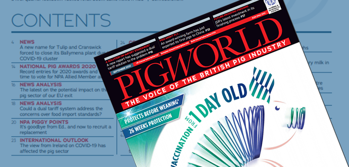 Pig World – September 2020 Pig World September 2020 digital edition