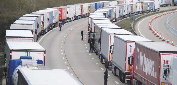 Transport delays lorries