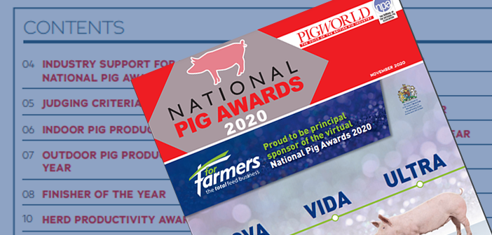 Pig World – National Pig Awards 2020 Supplement – November 2020 National Pig Awards 2020 Supplement