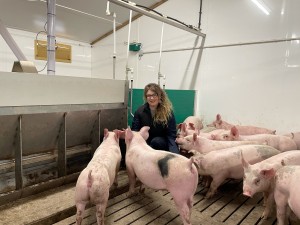 Cargill research coordinator Clare Gaukroger in the new unit