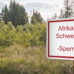 African swine fever detected near French border in Germany ASF Germany sign