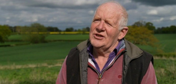 Peter Woodhall said that in his 50 years of farming, this is the hardest its ever been (credit: BBC)