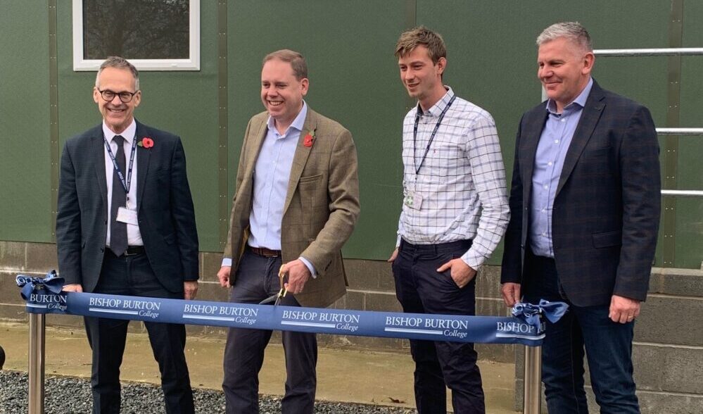 Bishop Burton opens £1m state-of-the artPig Trade Coaching centre