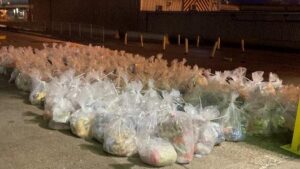 Meat seized from a single coach at the Port of Dover