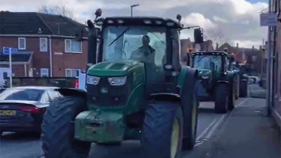 Farming protests throughout happen in opposition to new executive legislation