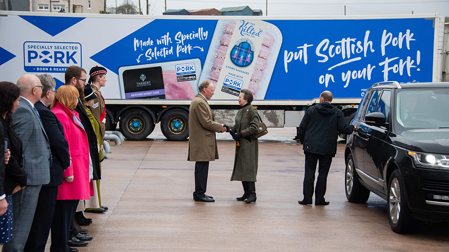 Scottish beef processor welcomes Royal discuss with all over website enlargement