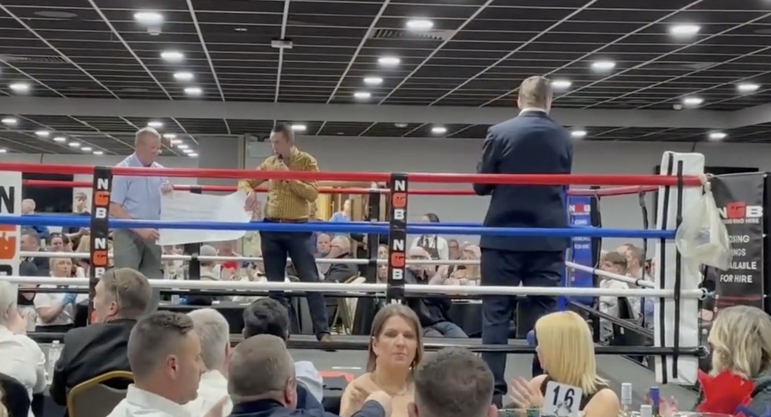 Richard Longthorp palms over £7,000m cheque to boxing membership, after 1,000 press-ups an afternoon problem